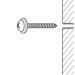 clipschroef v. minirail